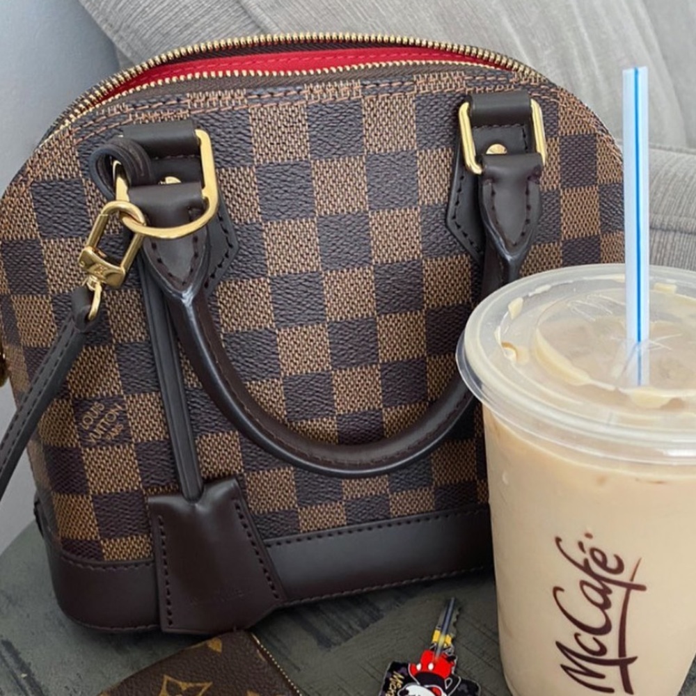 STRAP included!!! Alma BB Damier Ebene - Picture 5 of 15
